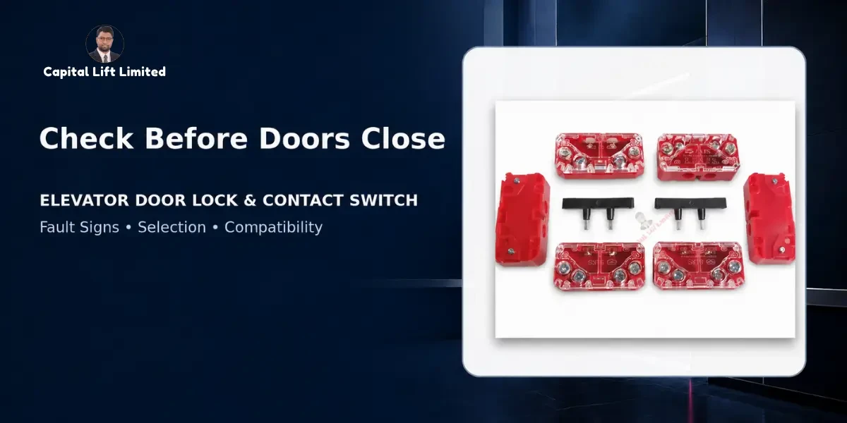 লিফটের Door Lock & Contact Switch নষ্ট হওয়ার লক্ষণ, কারণ ও সঠিক মডেল নির্বাচনের গাইড